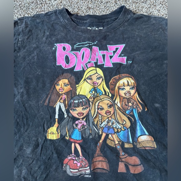 Pre loved women’s BRAZ crop top tee shirt size large - Picture 2 of 4